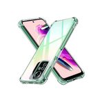 KZY İLETİŞİM Xiaomi Redmi Note 12S Kapak Kamera Korumalı Airbag Antishock Köşe Korumalı Şeffaf Silikon Kılıf