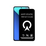 KZY İletişim Xiaomi Redmi Note 13 ile Uyumlu Tam Kaplayan Anti Statik Görünmez Safir Ekran Koruyucu Hayalet Cam