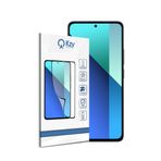 KZY İletişim Xiaomi Redmi Note 13 ile Uyumlu Tam Kaplayan Fiber Nano Ekran Koruyucu Cam