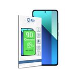 KZY İletişim Xiaomi Redmi Note 13 ile Uyumlu Tam Kaplayan Seramik Nano Esnek Ekran Koruyucu Cam