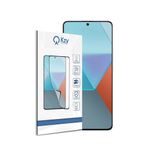 KZY İLETİŞİM Xiaomi Redmi Note 13 Pro ile Uyumlu Tam Kaplayan Fiber Nano Ekran Koruyucu Cam