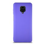 KZY İletişim Xiaomi Redmi Note 9S ile Uyumlu Kılıf Soft Premier Renkli Silikon Kapak - Mor
