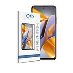 KZY İLETİŞİM Xiaomi Redmi Poco M5S ile Uyumlu Tam Kaplayan Fiber Nano Ekran Koruyucu Cam