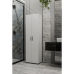 Kzy Mobilya 8 Raflı Banyo Dolabı - Beyaz
