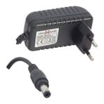 kzy mobilyal Powermaster Pm-8115 12 Volt - 1.5 Amper Plastik Kasa Priz Tipi Adaptör 5.5*2.5 Uç
