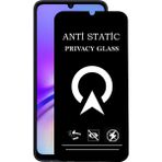 Kzy Samsung Galaxy A05 İle Uyumlu Tam Kaplayan Anti Statik Görünmez Safir Ekran Koruyucu Hayalet Cam - Şeffaf