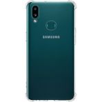 Kzy Samsung Galaxy A10S Kapak Köşe Korumalı Airbag Antishock Silikon Kılıf - Şeffaf