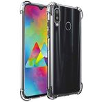 KZY Samsung Galaxy A20 Şeffaf Airbag Antishock Silikon Kılıf