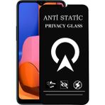 Kzy Samsung Galaxy A20S Tam Kaplayan Anti Statik Görünmez Safir Ekran Koruyucu Hayalet Cam - Saydam