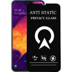 Kzy Samsung Galaxy A50 Tam Kaplayan Anti Statik Görünmez Safir Ekran Koruyucu Hayalet Cam - Saydam