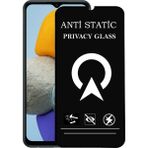 Kzy Samsung Galaxy M23 Tam Kaplayan Anti Statik Görünmez Safir Ekran Koruyucu Hayalet Cam - Saydam