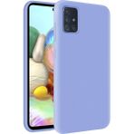 KZY Samsung Galaxy M31S Kapak Içi Kadife Soft Logosuz Lansman Silikon Kılıf - Lila