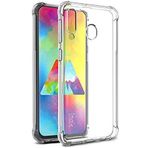 KZY Samsung Galaxy M40 Şeffaf Airbag Antishock Silikon Kılıf