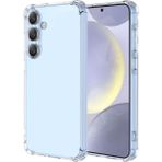 Kzy Samsung Galaxy S25 ile Uyumlu Kapak Kamera Korumalı Airbag Antishock Köşe Korumalı Şeffaf Silikon Kılıf
