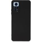 Kzy Xiaomi Redmi Note 12 Pro 4g Kapak Içi Kadife Kamera Korumalı Lansman Silikon Kılıf - Siyah