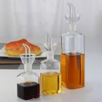 L 150/200/450 ml Cam Zeytinyağı Şişesi Sızdırmaz Damlayan Yağ Yenilebilir Soya Sosu Sirke Baharat Kavanoz Mutfak Malzemeleri (Yurt Dışından) - Spice - Renkli