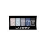 L.a Colors La Colors Matte 5 Color Far Paleti-Blue Denım