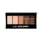 L.A. COLORS LA MATTE 5 COLOR FAR PALETİ-TAN KHAKI