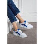 L.A Polo Beyaz Mavi Kadın Sneaker