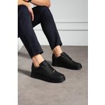 L.A Polo Siyah Delikli Erkek Sneaker