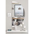 L' CAPO Yarım Ay / Yarım Daire Banyo Ve Konsol Aynası 120x60