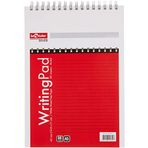 Lé Color 2012025/1 Writing Pad Yumuşak kapak, 1.hamur kağıt Spiralli Bloknot, Beyaz