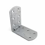 L Demir Köşebent 40X65x65 Mm Oval Başlı 50 Adet Set Metal Gönye Mobilya Sabitleme Aparatı Seti