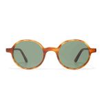 L.G.R Havana Chiaro Matt Flat Green G15 Unisex Güneş Gözlüğü