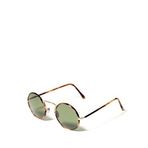 L.g.r Monastır Havana Flat Metal Green Vintage Erkek Güneş Gözlüğü