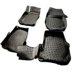 L.Locker Audi A6 2011-2014 Siyah 3D Araca Özel Havuzlu Paspas
