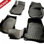L.Locker Citroen C4 Picasso 2013 Sonrası 3D Bagaj Havuzu Paspası