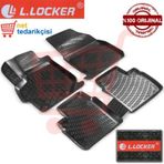L.Locker Hyundai iX35 2015 Siyah 3D Havuzlu Paspas