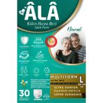 Âlâ Multiform 30'lu Ayakta Hasta Külot Bezi Seviye 2 (1200ML Emicilik) Large 100-135 cm - Beyaz