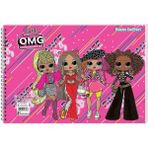 L.O.L. Omg 17X25 15 Sayfa Mor Resim Defteri