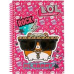 L.o.l. Sürprizli Çizgili Defter A5 80 Yaprak - Pembe