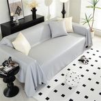 L Şekilli Koltuk Kılıfı PU Deri Koltuk Kılıfı 1 2 3 4 Koltuk Kanepe için Evrensel Büyük Kaymaz Koltuk Koruyucu Koltuk Örtüsü Koltuk Alanı için (Bej 180 x 130 cm)