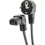 L Tip 90 Derece Power Güç C13 Kablo Tv Televizyon Kasa Pc Monitör Bakır Elektrik 1.5 mt 1,5 Metre