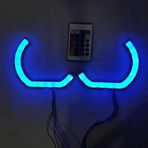 L Tipi Angel RGB Cotton Halka 135mm , 2 Adet , far içi halka , pamuk angel