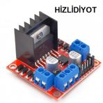 L298N 2 Kanal Motor Sürücü Arduino Raspberry