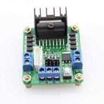 L298n Çift Motor Sürücü Kartı - Dual Motor Driver (yeşil Pcb)