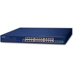 L3 Stack Edilebilir Yönetilebilir Switch (L3 Stackable Managed Switch)24-Port 10/100/1000T 802.3at PoE +4-Port 10G SFP+