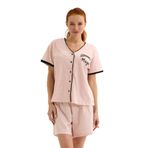 L40275 PEMBE MAGIC KADIN PİJAMA TAKIMI (PEMBE, XL)