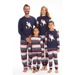 L40304 Smiley Christmas Aile Pijama Takımı Ayrı Ayrı Satılır Fiyatları Farklıdır. (KADIN, XL)