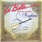 La Bella 0,18 Kısa Sap Bağlama Takım Tel