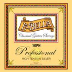 La Bella 10PH Professional Klasik Gitar Teli (Profesyonel - Konser Serisi) | High Tension (Sert), Gümüş Kaplama Sargı, N