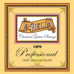 La Bella 10Ph Professional Klasik Gitar Teli (Profesyonel - Konser Serisi) | High Tension (Sert), Gümüş Kaplama Sargı, Naylon Çekirdek Ve Kristal Tizler | Ölçüler: Standart Klasik Gitar Ölçüsü