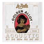 LA BELLA 11-52 AKUSTİK GİTAR TELİ 40PCL