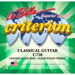 La Bella C750 Criterion Klasik Gitar Tel Takımı | Yüksek Kalite Naylon Ve Gümüş Sarım, Net Tını Ve Ekonomik Fiyat