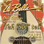 La Bella Ou81 Ud Sol (G) Tek Tel | Yüksek Kaliteli Naylon, Türk Ve Arap Ud Sistemlerine Uyumlu, Tekli Yedek Tel
