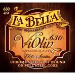 La Bella Strings 630-4/4 Orchestra Keman Teli Seti | Profesyonel Orkestra Sanatçıları İçin İdeal Dengeli Tansiyon Sıcak